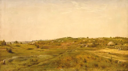 Uitzicht in Central Park, N.Y.C., 1858